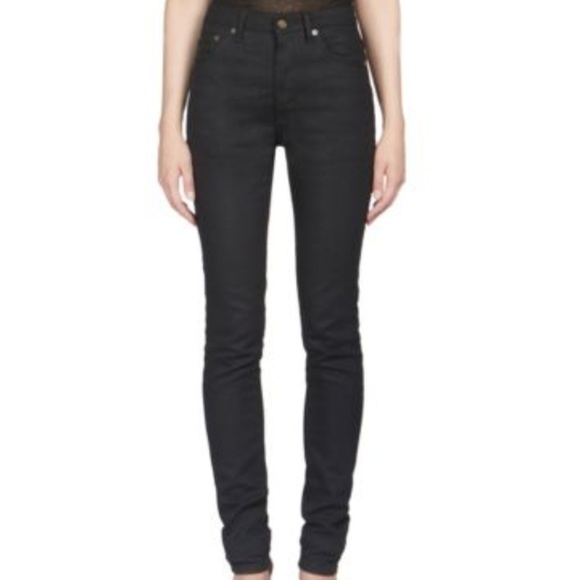 Saint Laurent coated Jeans - Picture 1 of 8